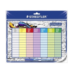 Staedtler Lumocolor planner / uitwisbaar / 1 week