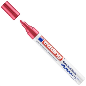 Edding 750 paint marker / rood / ronde punt / 2-4 mm