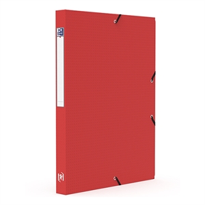 Oxford elastobox Memphis / A4 / rood / 25mm / 200 vel