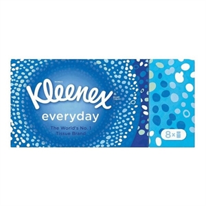 Kleenex Everyday zakdoekjes / 8 pakjes