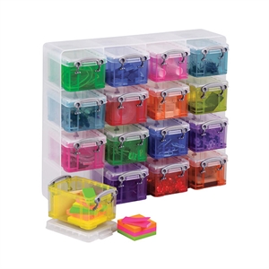 Really Useful Box muurkubus / polypropyleen / assorti / 16 x 0,14 liter