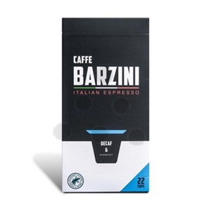 Barzini 50028 Decaf koffiecups / 22 stuks