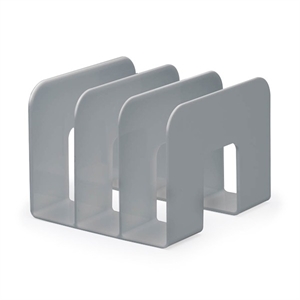 Durable tijdschriftenhouder / kunststof / transparant / 215x210x165mm