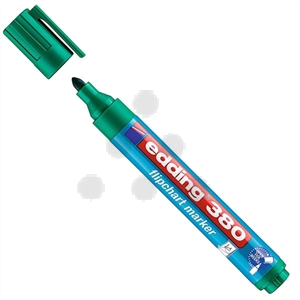 Edding 380 flipchart marker / groen / ronde punt / 1,5-3mm