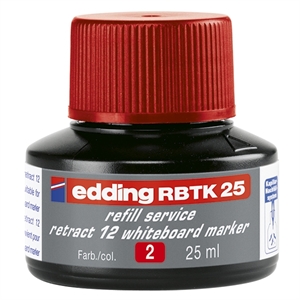 Edding RBTK 25 navulling / rood / 25 ml