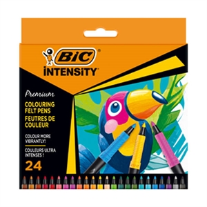 BIC Intensity Premium viltstiften / 24 stuks