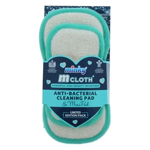 Minky M-Cloth schoonmaakpad / Anti-bacterieel / Pad & Mini (Limited edition)