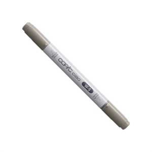 Copic W-5 Ciao marker / Warm Gray / penseel / beitel
