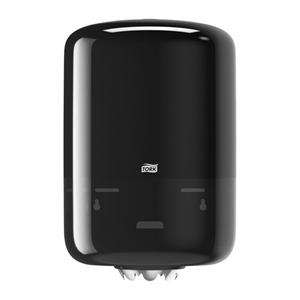Tork Centerfeed 559008 M2-dispenser / voor poetspapier / zwart