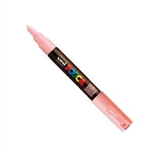 POSCA PC-1MC verfmarker / lichtroze / conische punt / 0,7 - 1 mm