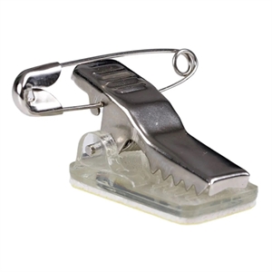 Europel 121266 badgeclips met speld / zelfklevend / 50 stuks