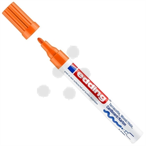 Edding 4000 deco / matlak marker / oranje / ronde punt / 2-4 mm