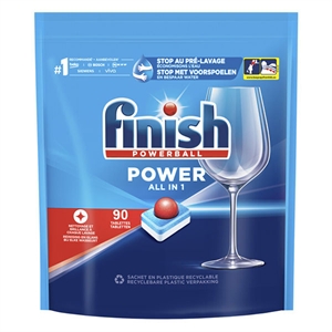 Finish Powerball All-In-1 Vaatwastabletten / Regular / 90 tabs