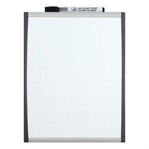 Nobo 1903778 Quartet whiteboard / magnetisch / gewelfde lijst / wit