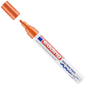 Edding 750 paint marker / oranje / ronde punt / 2-4 mm