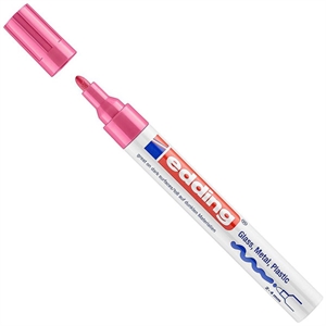 Edding 750 paint marker / roze / ronde punt / 2-4 mm