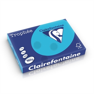 Clairefontaine papier / koningsblauw / A3 / 160 gr. / 250 vel