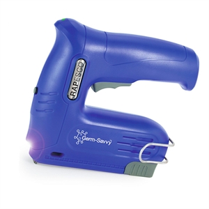 Rapesco 1634 Germ-Savvy antibacteriële tacker / elektrisch / blauw