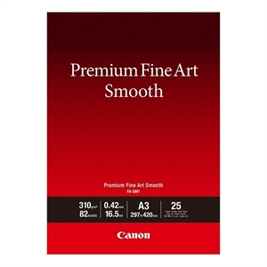 Canon FA-SM1 premium fine fotopapier / smooth / A3+ / 310 gr. / 25 vel