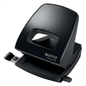 Leitz 50030095 Recycle perforator / zwart / 2-gaats / tot 30 vel