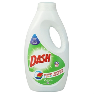 Dash Vloeibaar Wasmiddel / Briljant Whitening & Color Protection / 875 ml / 25 wasbeurten