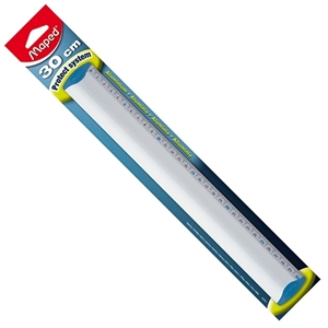 Maped liniaal / aluminium / niet flexibel / 30 cm