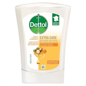 Dettol Extra Care Handzeep No-Touch  Navulling / Honing & Galamboter / 250 ml