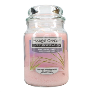 Yankee Candle Home Inspiration geurkaars | Pink Island Sunset | Large Jar | 538 g