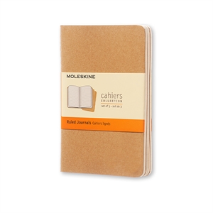 Moleskine IMQP4 pocket schrift / gelinieerd / 64 vel / 3 stuks