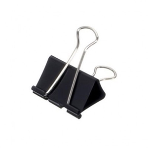 Maul papierklem / 32mm / zwart / 12 stuks