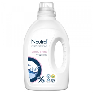 Neutral vloeibaar wasmiddel / Fijn / 1 liter / 20 wasbeurten