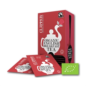 Clipper Bio English Breakfast thee / 6 x 25 stuks