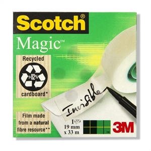 3M Scotch magic tape / 19mm x 33m