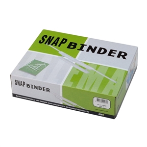 Jalema 7104000 snapbinder / kunststof / wit / 50 stuks