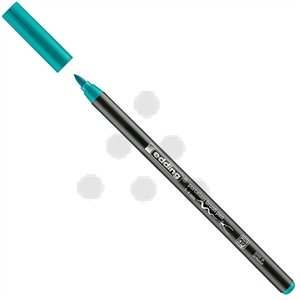 Edding 4200 porselein marker / turquoise / ronde punt / 1-4 mm