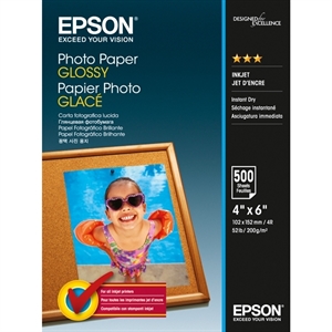 Epson S042549 fotopapier / glanzend / 10 x 15 cm / 200 gr. / 500 vel