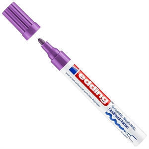 Edding 4000 deco/matlak marker / violet / ronde punt / 2-4 mm