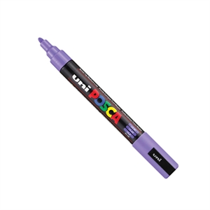 POSCA PC-5M verfmarker / lila / ronde punt / 1,8 - 2,5 mm