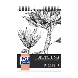 Oxford Sketching schetsblok / A4 / spiraal / 50 vel