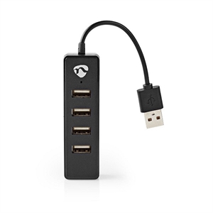 Nedis USB 2.0-hub / 4 poorten