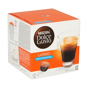 Nescafé 53924 Dolce Gusto lungo decaffeinato / 16 stuks