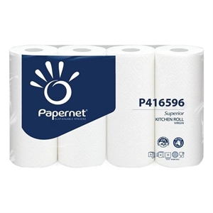 Papernet 404986 Superior keukenrol / 3-laags / 4 rollen / 51 vel