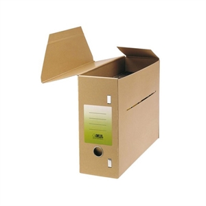 Jalema 2303700 gemeente archiefdoos / A4 en folio / karton / bruin / 50 stuks