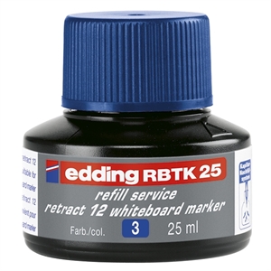 Edding RBTK 25 navulling / blauw / 25 ml