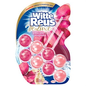 Witte Reus DeLuxe Delicate toiletblok / Magnolia / 100 gram