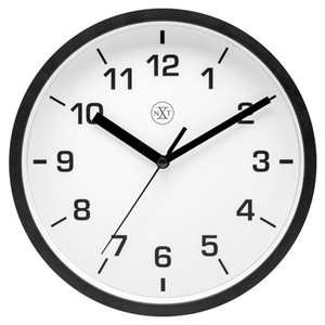 NeXtime NX-7321 wandklok / kunststof / zwart / 20 cm