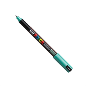 POSCA PC-1MR verfmarker / metallic groen / ronde punt / 0,7 mm