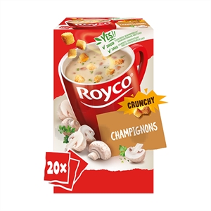 Royco Crunchy champignons / 20 stuks