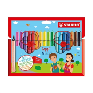 Stabilo Cappi viltstiften / 18 stuks