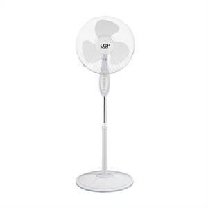 LGP Ventilator / staand / 3 standen / wit / 120 cm